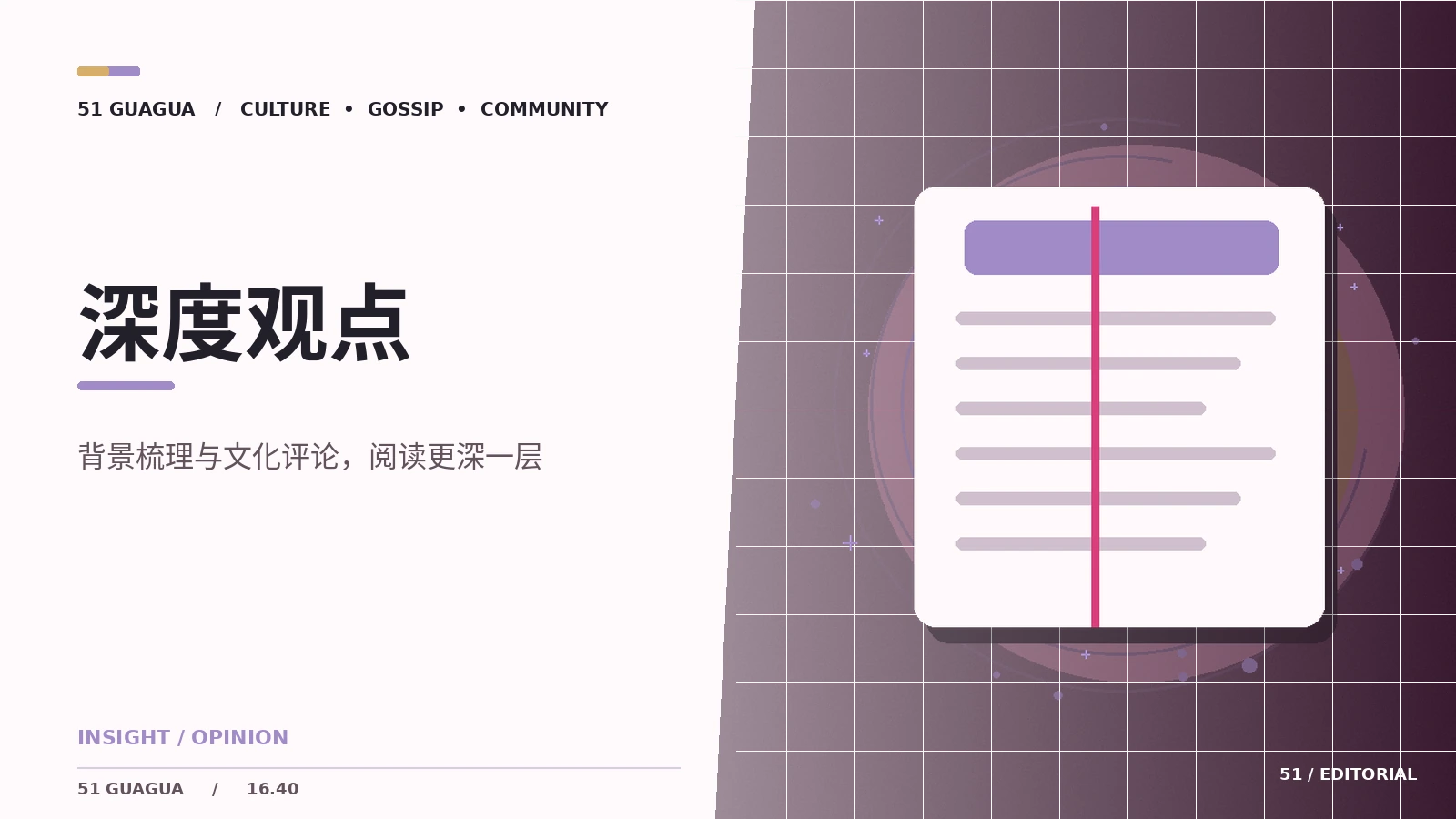 围绕同一档综艺为何出现不同意见
